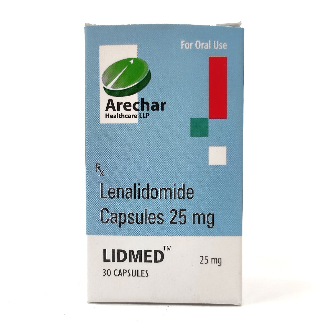 Lenalidomide 10 mg/25mg Capsule (Lidmed)